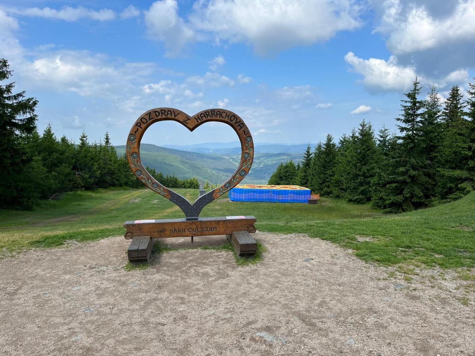 U Jelena Harrachov - Rodinny Apartman U Lesa S Garazi Exterior foto